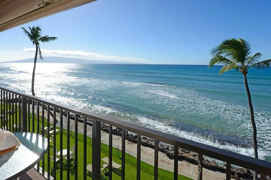 Kaleialoha 413- Remodeled Top Floor And Direct Oceanfront Views Kahana 0*,